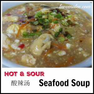 Hot & spicy seafood soup
