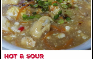 Hot & spicy seafood soup